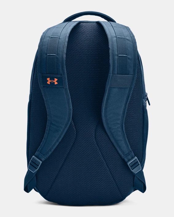 UA Hustle 5.0 Backpack, Blue, pdpMainDesktop image number 2
